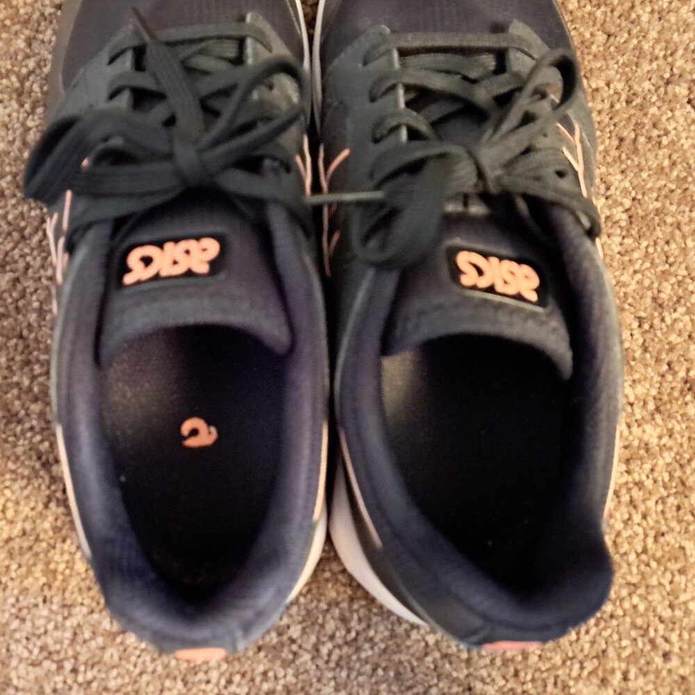 Asics Gel Saga Sou Shoes 1192A097-002 Black/Pink Running Womens Sz 9 - Picture 5 of 10